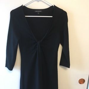 Express 3/4 sleeve wool sweater dress